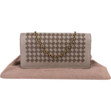 Bottega Veneta Intrecciato Leather Wallet On Chain Crossbody Bag