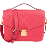 Louis Vuitton Leather Monogram Empreinte Pochette Métis Handbag