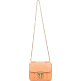 Chloé Grained Leather Elsie Turnlock Crossbody Bag