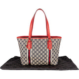 Gucci Monogram GG Jolicoeur Handbag - vintageandkickz