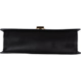 Gucci Black Leather Medium Sylvie Shoulder Bag