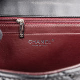 Chanel Quilted Lambskin Palladium Maxi Single Flap Crossbody Bag