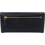 Prada Black Saffiano Leather Continental Wallet