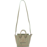 Céline Bicolor Leather Luggage Handbag