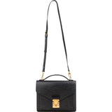 Louis Vuitton Noir Epi Leather Monceau Handbag