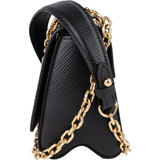 Louis Vuitton Noir Epi Leather Twist PM Crossbody Bag