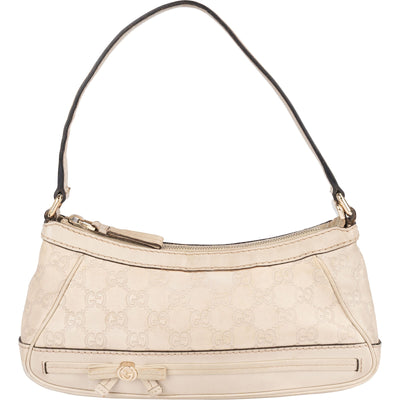 Gucci Guccissima Leather Princy Pochette Shoulder Bag