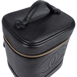 Chanel Caviar Leather Vanity Case Handbag