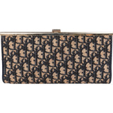 Christian Dior Oblique Trotter Monogram Canvas Frame Clutch