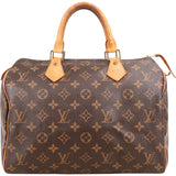 Louis Vuitton Monogram Canvas Speedy 30 Handbag