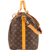 Louis Vuitton Monogram Canvas Keepall 50 Bandoulière Travel Bag