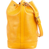 Louis Vuitton Yellow Epi Leather Sac Noé Grande Shoulder Bag
