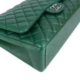 Chanel Quilted Lambskin Maxi Double Flap Crossbody Bag