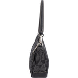 Coach Monogram Wool Optic Signature Demi Pochette Handbag