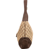 Gucci Monogram GG Canvas Nubuk New Jackie Hobo Shoulder Bag