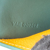 Goyard Green Goyardine Monogram Cover Card Holder