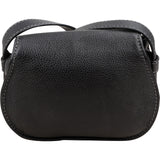 Chloé Grained Calfskin Marcie Small Saddle Crossbody Bag