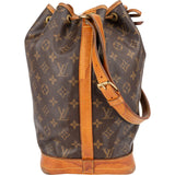 Louis Vuitton Monogram Canvas Sac Noé Grande Shoulder Bag