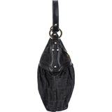 Fendi Monogram Zucca Canvas Chef Hobo Shoulder Bag - vintageandkickz