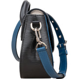Louis Vuitton Blue Epi Leather Eden PM Crossbody Handbag