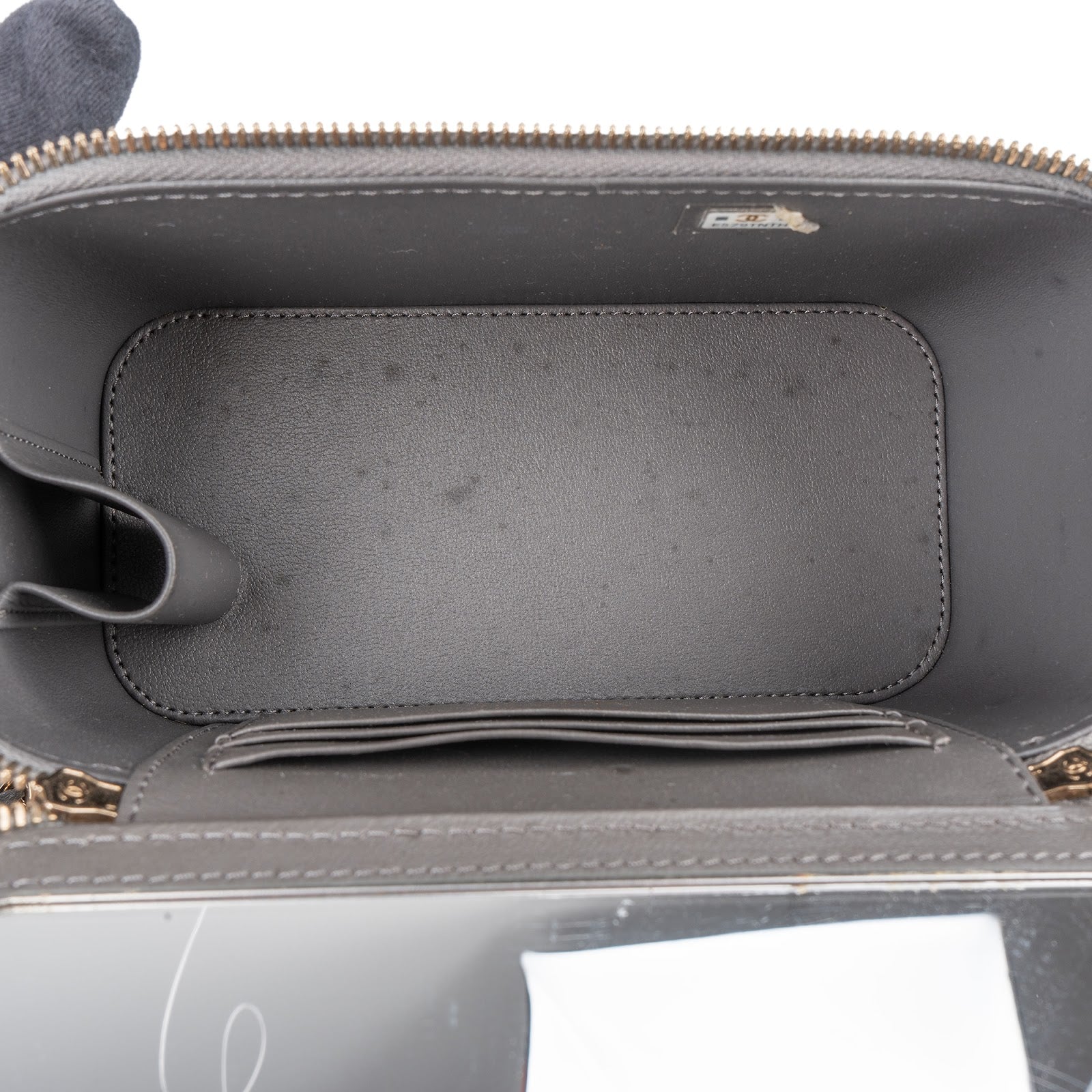 Chanel Quilted Lambskin Top Handle Vanity Case Crossbody Bag - vintageandkickz