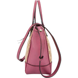 Gucci Monogram GG Canvas Bree Small Tote Crossbody Handbag