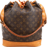 Louis Vuitton Monogram Canvas Sac Noé Grande Shoulder Bag