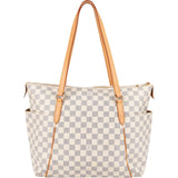 Louis Vuitton Monogram Damier Azur Canvas Totally MM Shoulder Bag