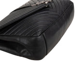 Saint Laurent Quilted Leather College Lou Messenger Handbag