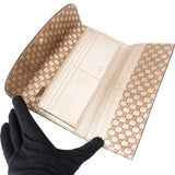 Gucci Guccissima Leather Continental Flap Wallet