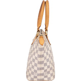 Louis Vuitton Monogram Damier Azur Canvas Saleya PM Handbag - vintageandkickz