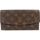 Louis Vuitton Monogram Canvas Sarah Wallet