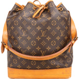 Louis Vuitton Monogram Canvas Sac Noé Grande Shoulder Bag - vintageandkickz
