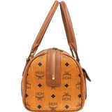 MCM Monogram Visetos Boston Handbag