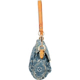 Louis Vuitton Monogram Denim Pleaty Shoulder Bag