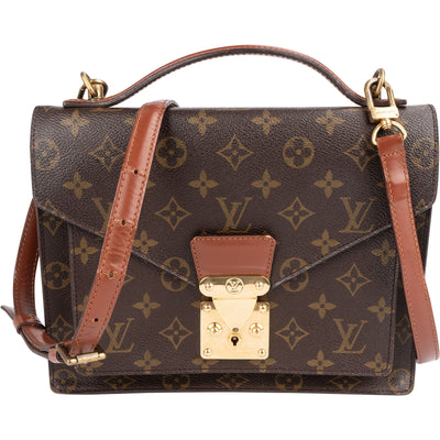 Louis Vuitton Monogram Canvas Monceau Handbag