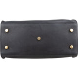 Saint Laurent Leather Small Monogram Cabas Handbag