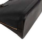 Louis Vuitton Noir Epi Leather Alma PM Handbag