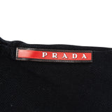 Prada Classic Black Emblem Polo Shirt (S)