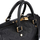 Louis Vuitton Monogram Empreinte Leather Speedy 30 Bandoulière Handbag