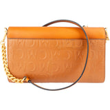 MCM Emblem Monogram Embossed Leather Patricia Crossbody Bag