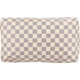 Louis Vuitton Monogram Damier Azur Speedy 30 Handbag