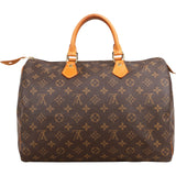 Louis Vuitton Monogram Canvas Speedy 35 Handbag