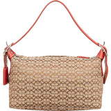 Coach Monogram Signature Demi Pochette Shoulder Bag