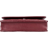 Chanel Wuilted Caviar Leather Jeweled CC Wallet On Chain Crossbody Bag