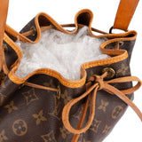 Louis Vuitton Monogram Canvas Sac Noé Petit Shoulder Bag