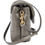 Saint Laurent Quilted Lambskin Loulou Puffer Toy Crossbody Bag