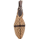 Gucci Monogram GG Canvas Britt Hobo Shoulder Bag