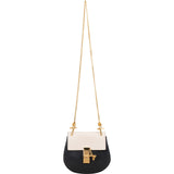 Chloé Embossed Calfskin Drew Mini Shoulder Crossbody Bag