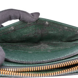 Louis Vuitton Green Taiga Leather Baikal Clutch Bag